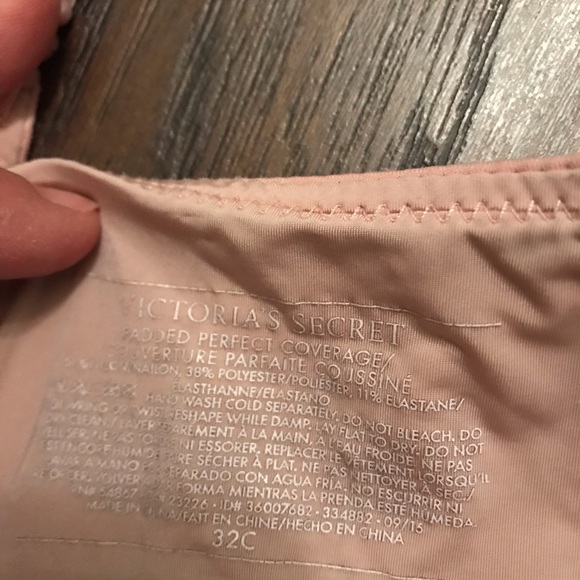 Victoria’s Secret Padded Perfect Push Up Pink 32C - Picture 5 of 5